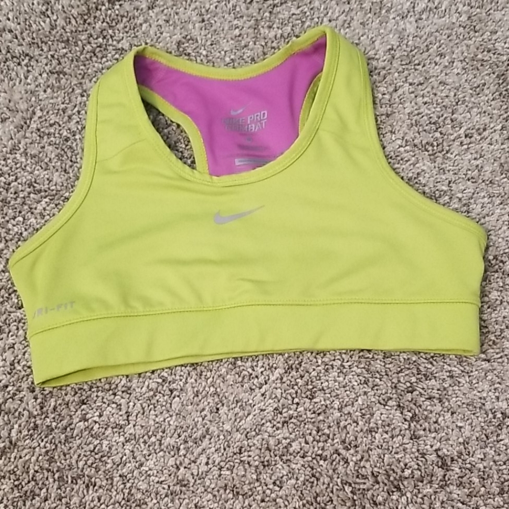 Nike compression sports bra